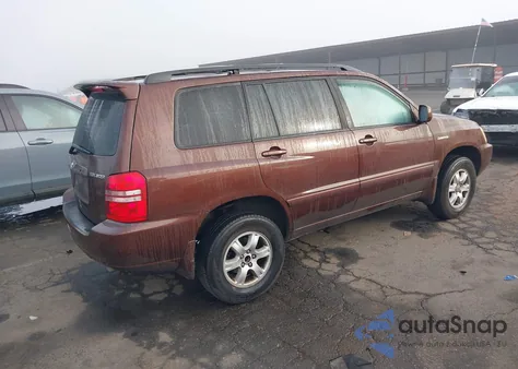 2003 Toyota Highlander Limited V6 из США, поврежденный, VIN JTEGF21A330085464